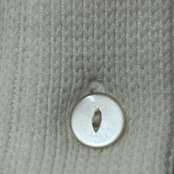 Vtg Sears 1960s Floral Crewel Embroidery Cardigan Pinup Boho Retro Acrylic XL - Picture 5 of 15